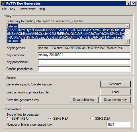 Step 1: Generate DSA Key Pair Use ssh-keygen command as follows: ssh-keygen-